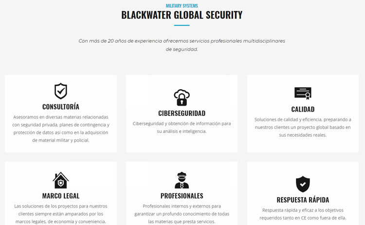 Web Blackwater